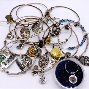 Alex and Ani 13 Bracelets 1 Charm